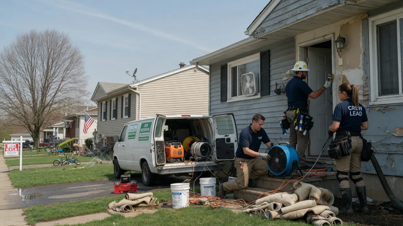 Flood Cleanup in Fountain Inn, SC near me